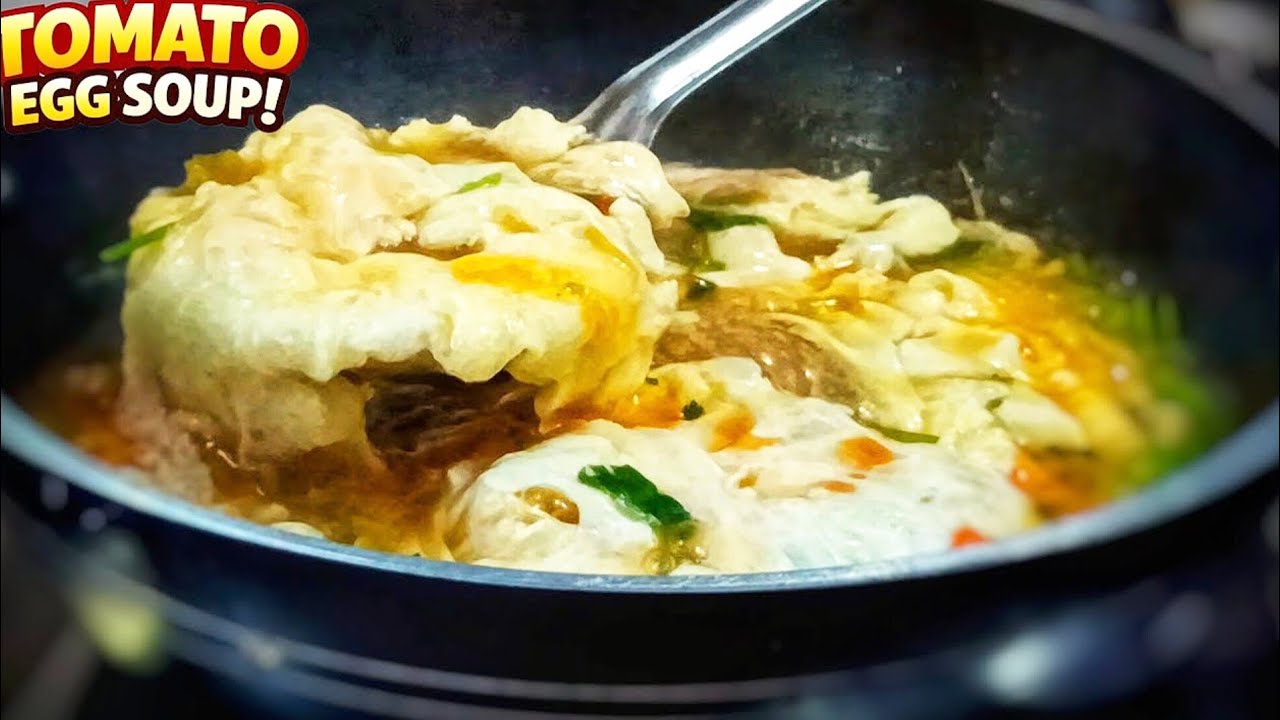 Japanese Tomato Egg Soup : Boost your Immunity  with this soup 