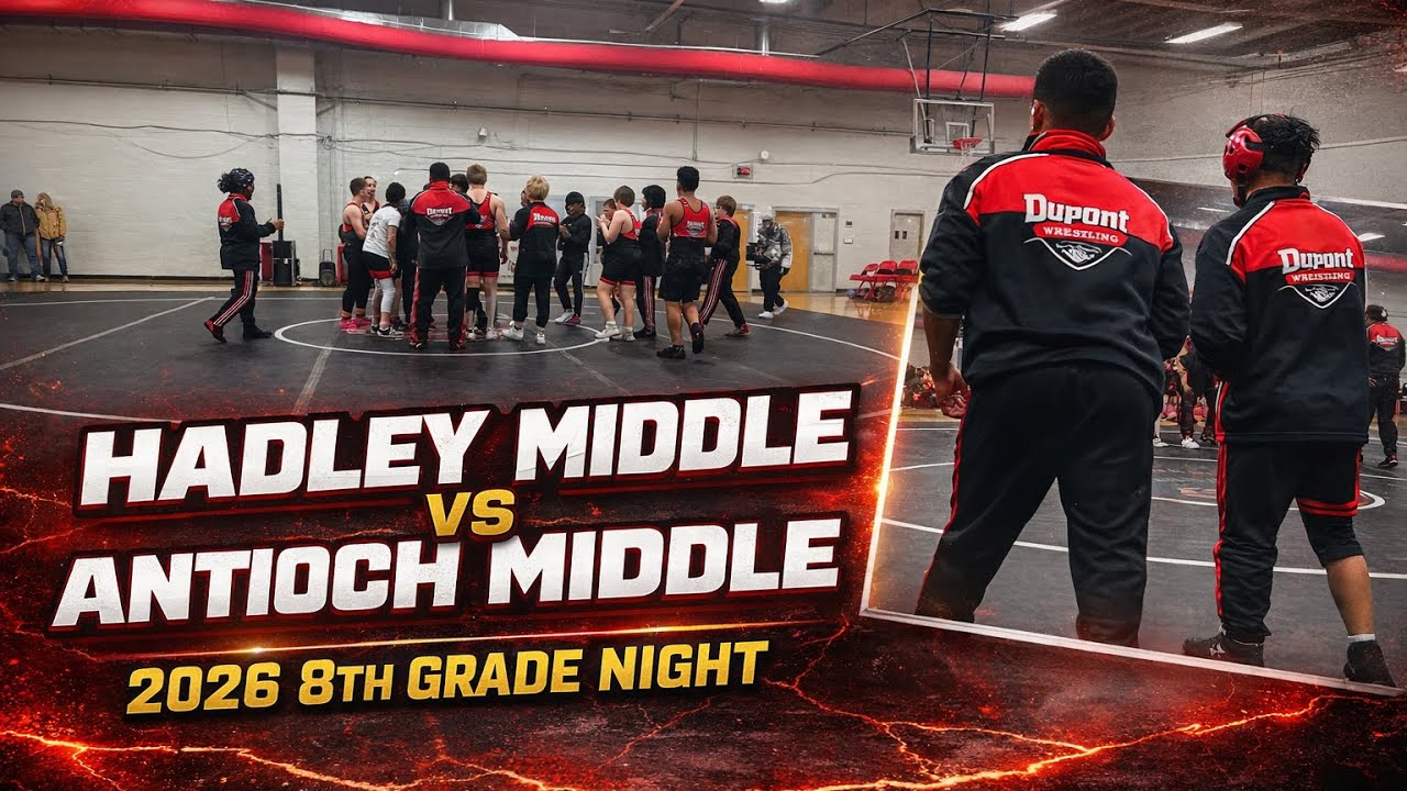 DuPont Hadley middle vs Antioch Middle  Wrestling 