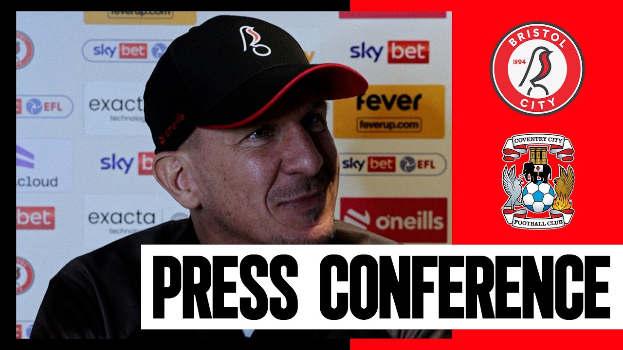 Gerhard Struber press conference | Bristol City vs Coventry City