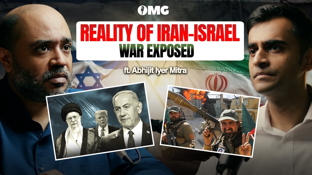 Truth About Global Politics: Iran, Israel, Media Bias|EP88 Abhijit Iyer Mitra| OMG With Divas Gupta