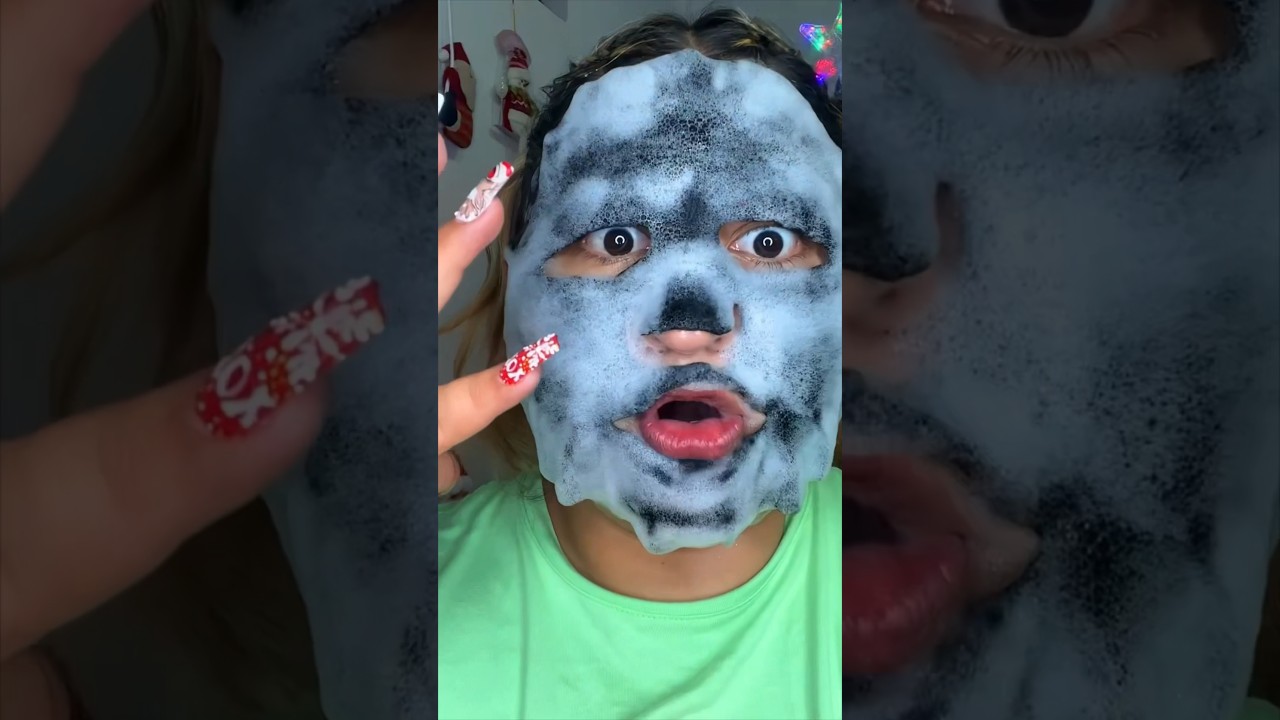 MASCARILLA NEGRA QUE HACE ESPUMA 😨