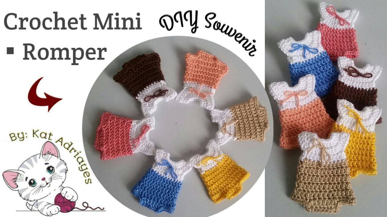 Crochet Mini Romper | DIY Souvenir