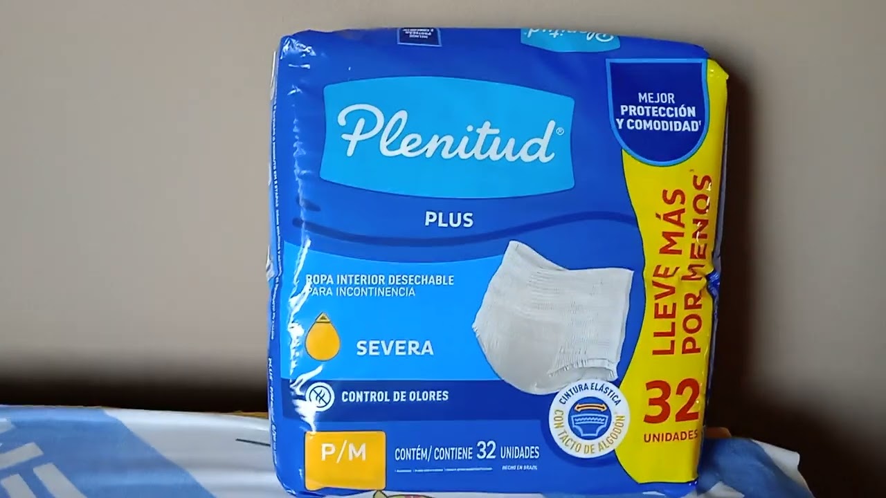 ☝️ Fralda geriátrica Plenitude é a que a minha mãe usa.
