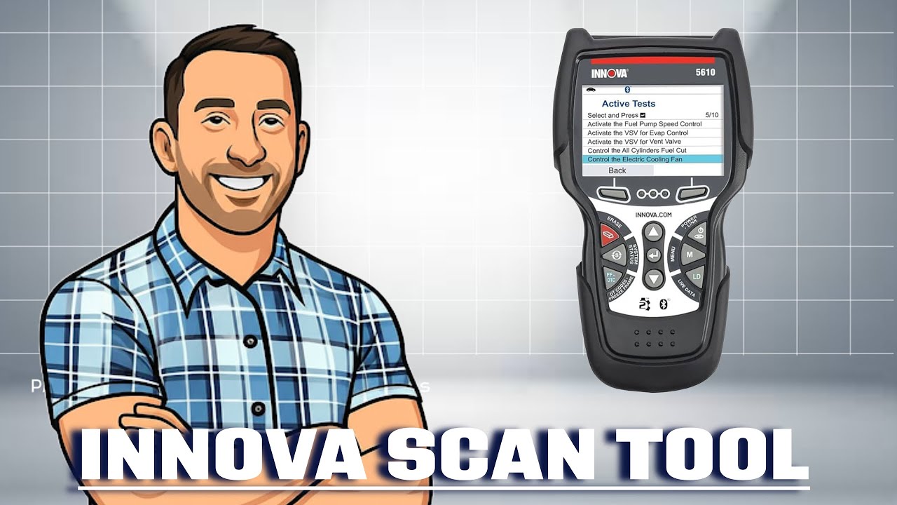 Двунаправленный сканирующий прибор Innova 5610 OBD2.