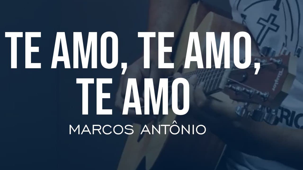 Te amo, te amo, te amo - Marcos Antônio | Cover acústico com Espartanos do Rei