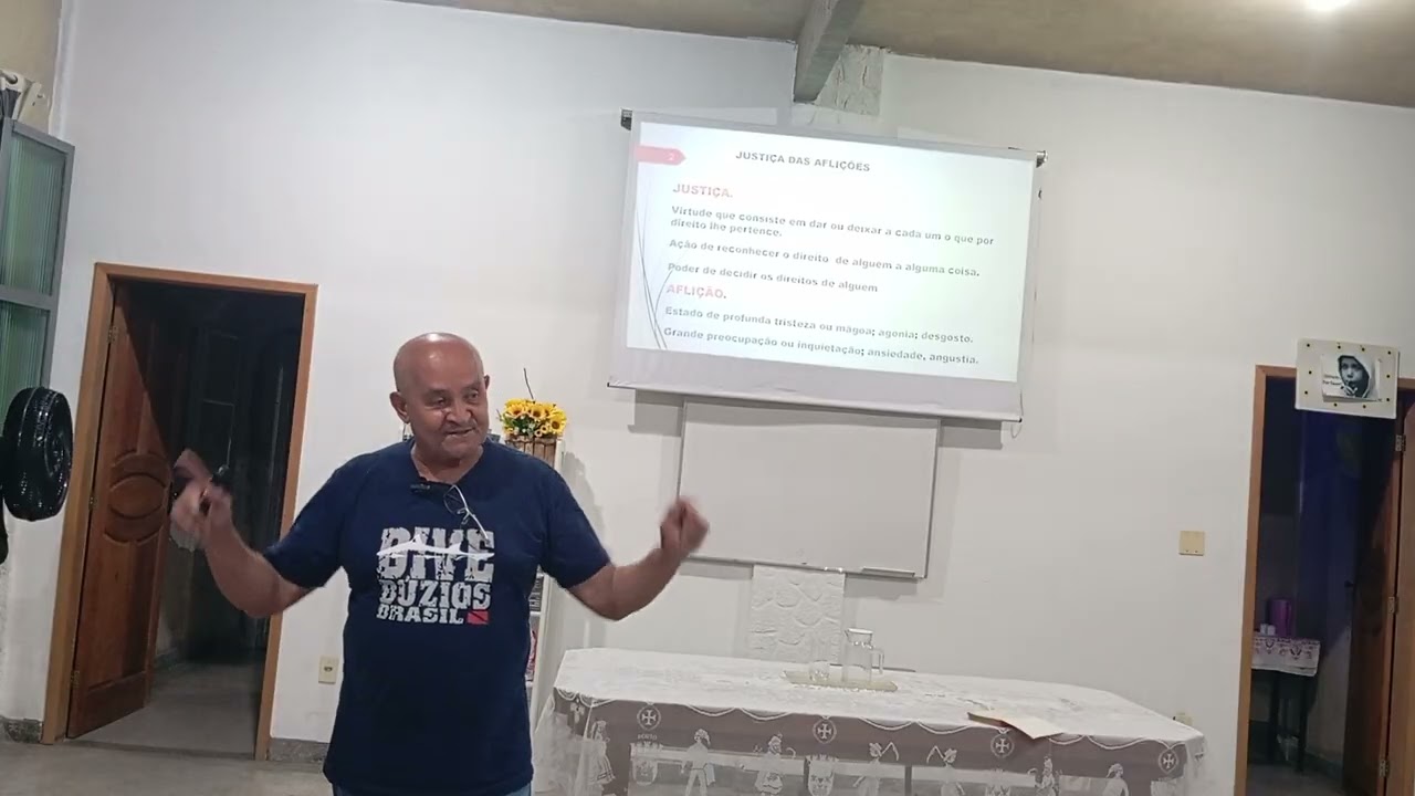 Reunião pública! Justiça das Aflições - Por que sofremos? 