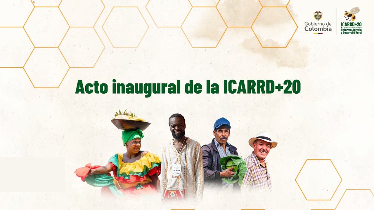 Acto inaugural de la II Coferencia Internacional de Reforma Agraria y Desarollo Rural +20