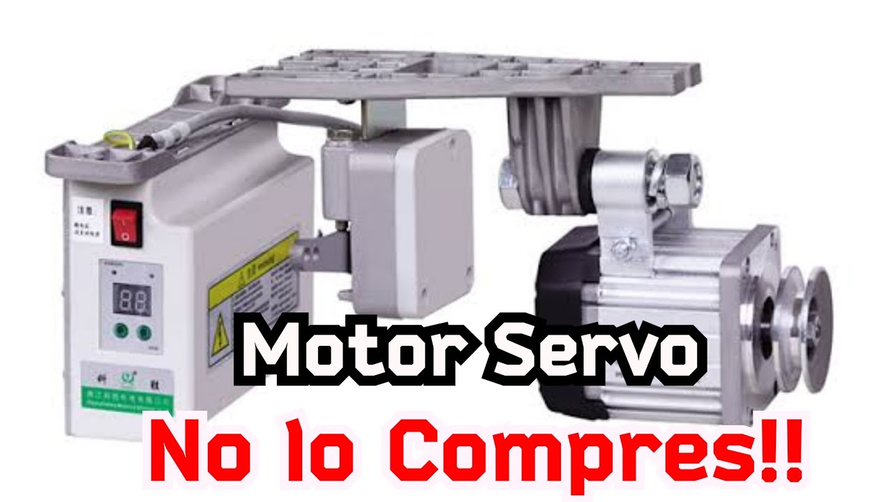 SERVOMOTOR AHORRADOR / MAQUINAS DE COSER / Antes de comprar debes Saber ESTO QUE NADIE TE DICE!!