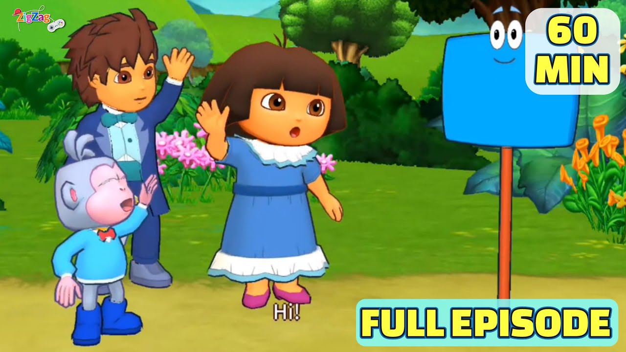 Dora Exploradora Aniversário da Daisy | Episódios Completos Dora Aventureira @ZigZagGamerPT