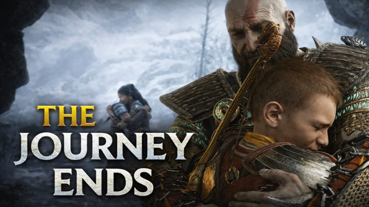 The Journey Ends 💔 | God of War Ragnarök Ending