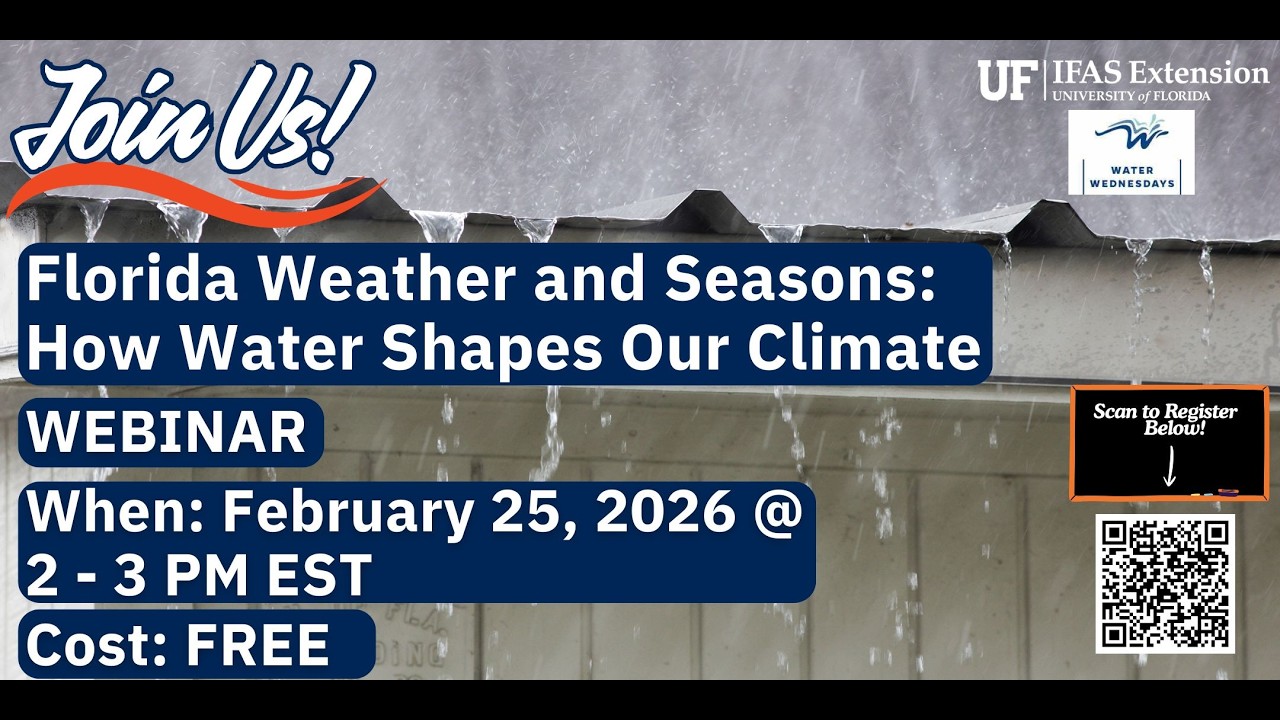 Water Wednesday: Florida Weather and Seasons