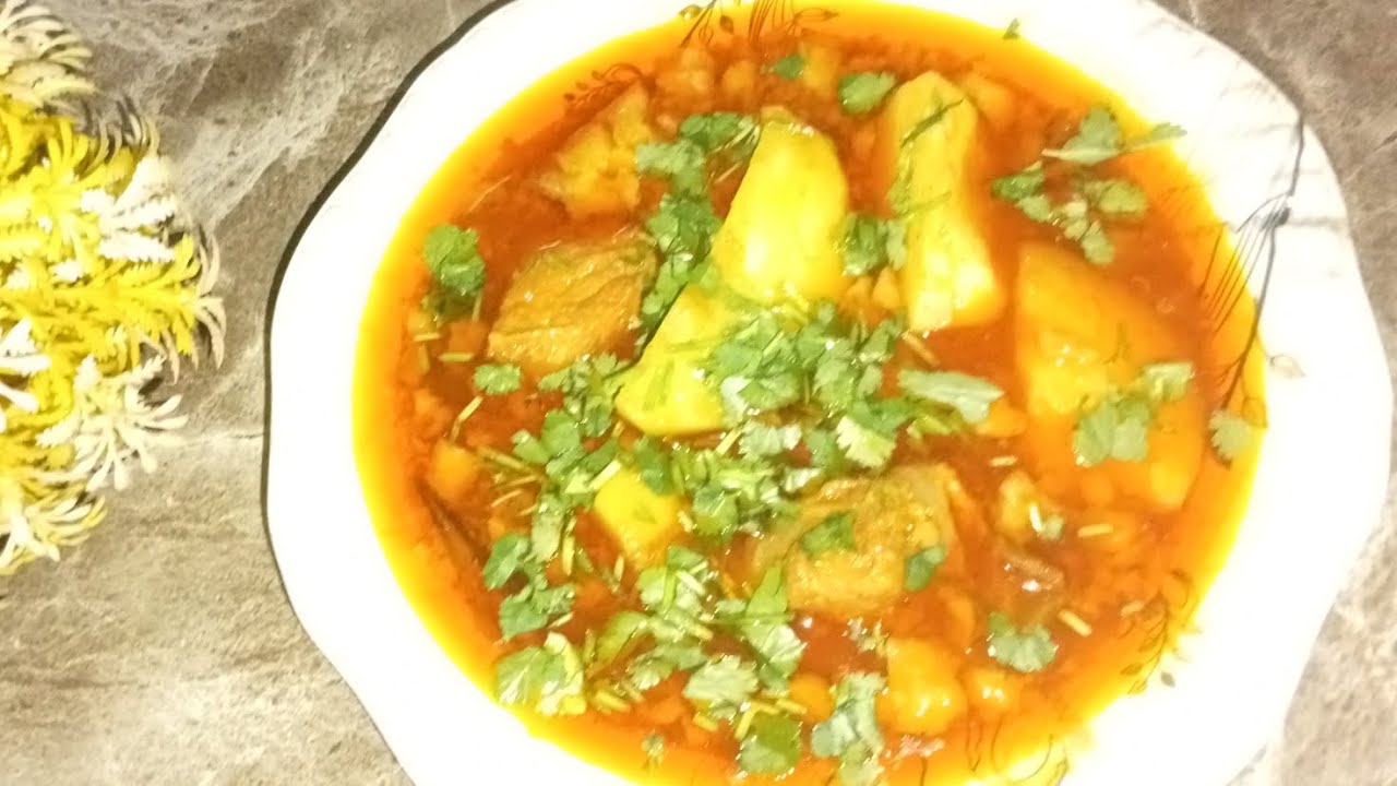 Lajawab DAWATON WALA ALOO GOSHT - Ramzan Special Ammijaan Ke Style May Purane Zamane Ka ALOO GOSHT 