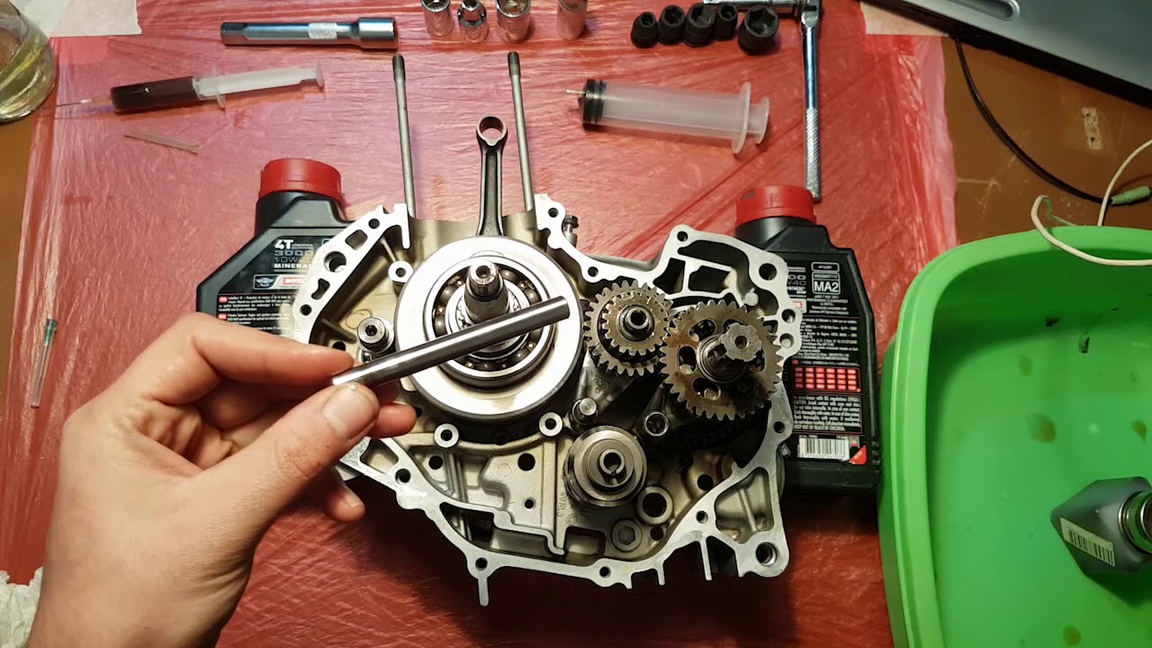 Motosiklet Motor Toplama. Motor Nasıl Toplanır Honda Cbf 150