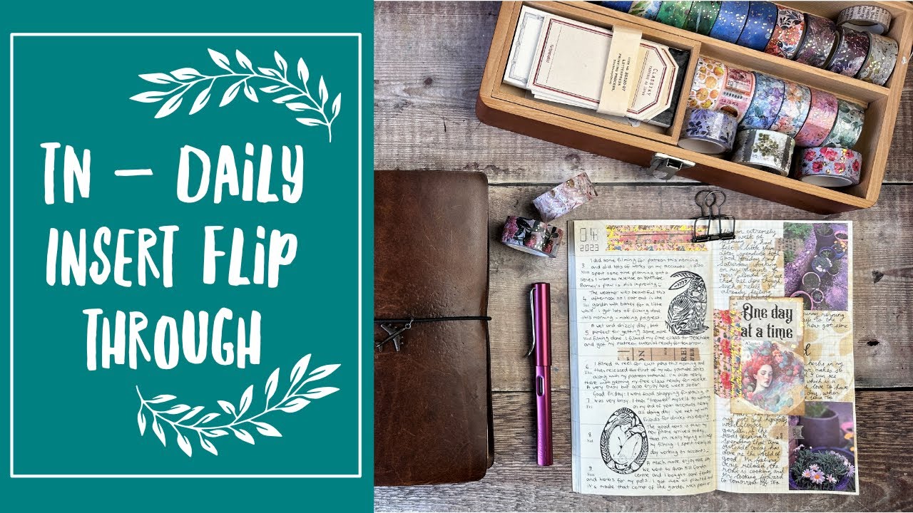 Travelers Notebook | Daily Insert Flip Through