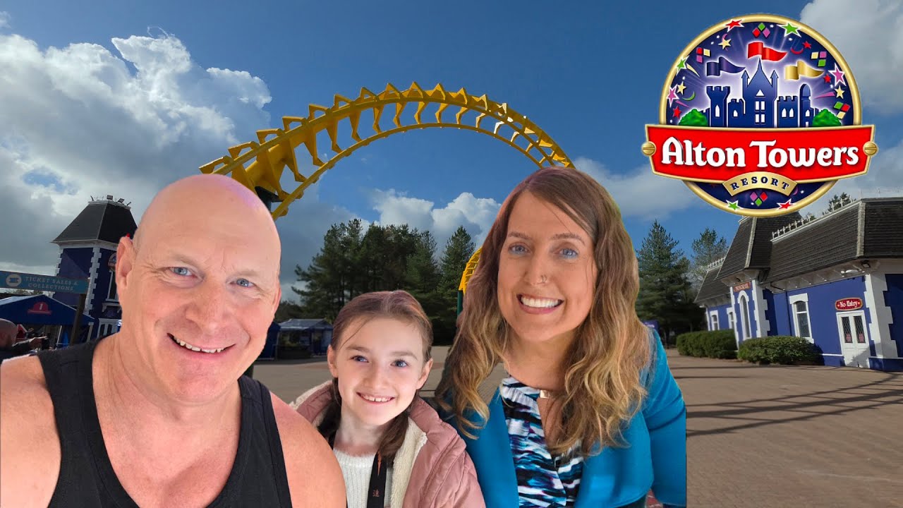 Видеоблог о тематическом парке Alton Towers 2026 | Моя дочь выросла ОЧЕНЬ быстро!