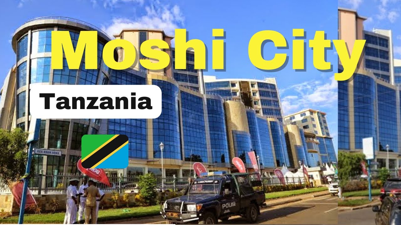 I can't Believe this is Moshi Town Tanzania! 4K city tour 2024