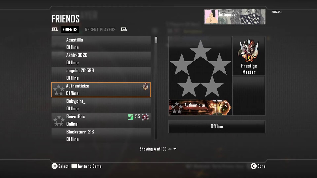 Looking for Unlock all/Camo Guy|BO2|Add to join