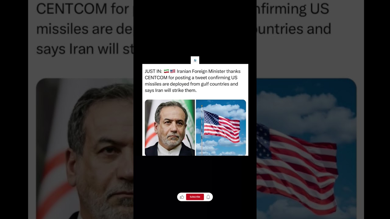 Iran Threatens Strikes After CENTCOM Post! 🇮🇷🇺🇸