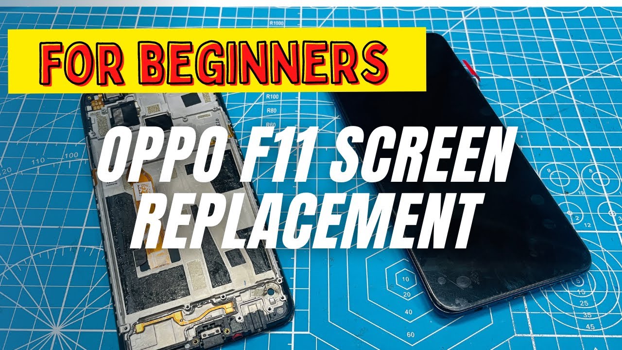 How to Replace Oppo F11 LCD / Display / Screen (Tagalog)