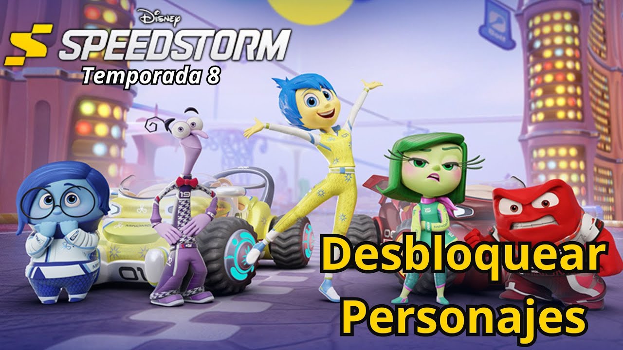Cómo desbloquear a todos los personajes de Intensamente (Del Revez) ✅  | Disney Speedstorm