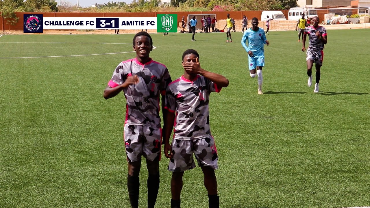 Challenge Fc vs Amitié FC |  Résumé & Highlights | MATCH AMICAL