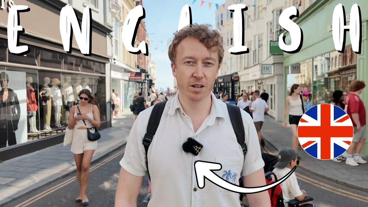 Learn Real-Life British English - In Brighton! | Comprehensible Input B2
