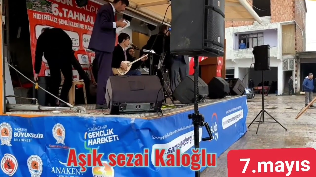 âşık sezai kaloğlu tahnal köyü hıdırellez şenliğinde