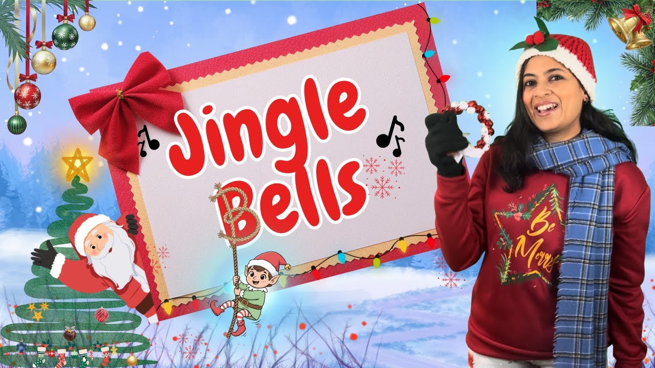 Jingle Bells 🎄 Christmas Song for Kids | Sing Along & Dance | Nursery Rhyme#JingleBells