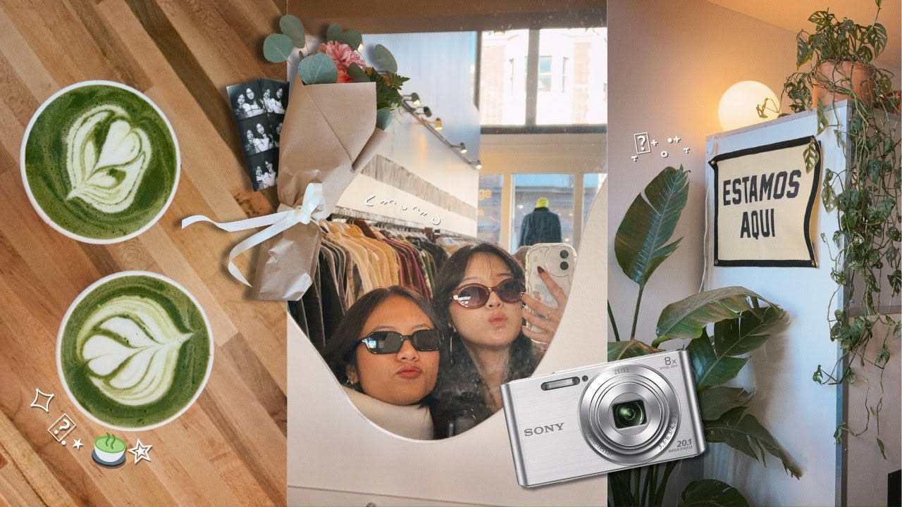 Day in Seattle ⋆˚౨ৎ ⋆.˚| café hopping, photobooths & thrift stores