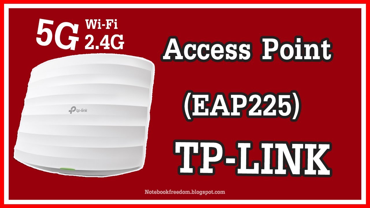 Access Point TP-LINK (EAP225) Wireless AC1350 Dual Band Gigabit