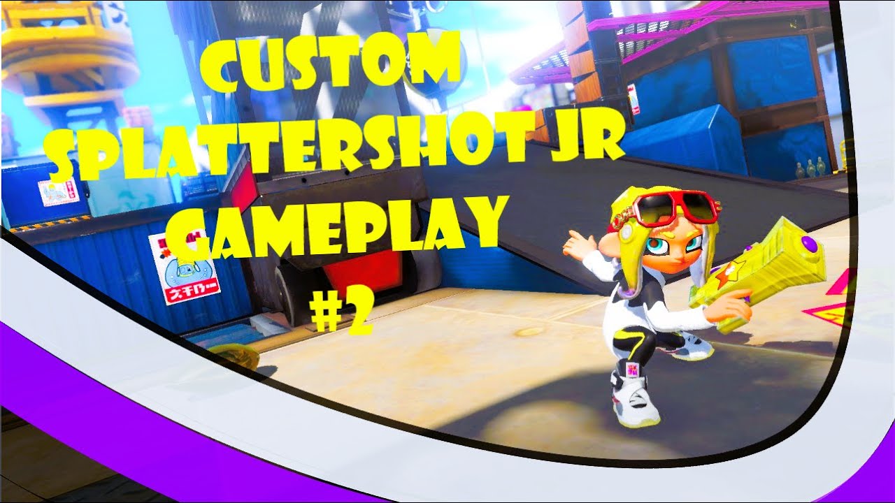 Custom Splattershot Jr Gameplay #2 - Splatoon 3 | Anarchy Battle (CB)