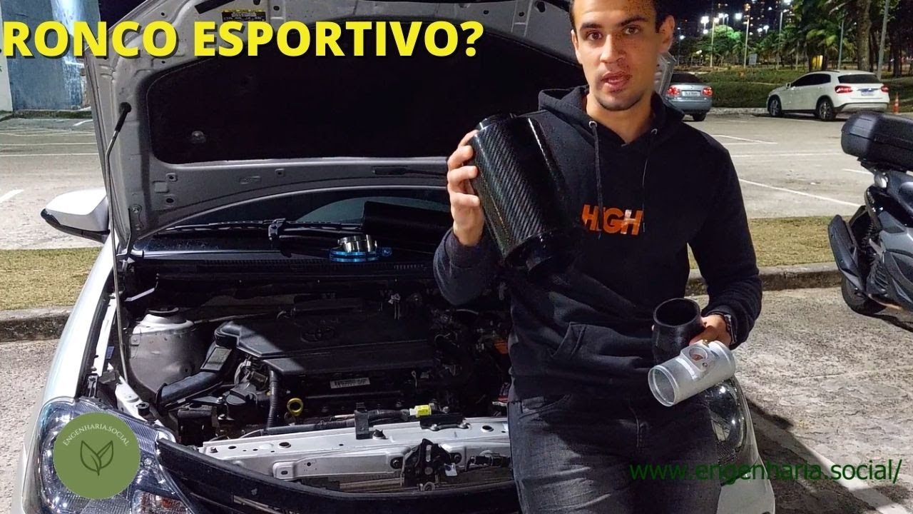 Instalação do Filtro Esportivo no Etios 1.5 + Adaptador para o Sensor MAF  Agro Engenharia.Social 🚗