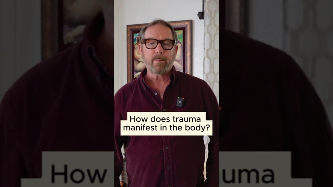 How does trauma manifest in the body?