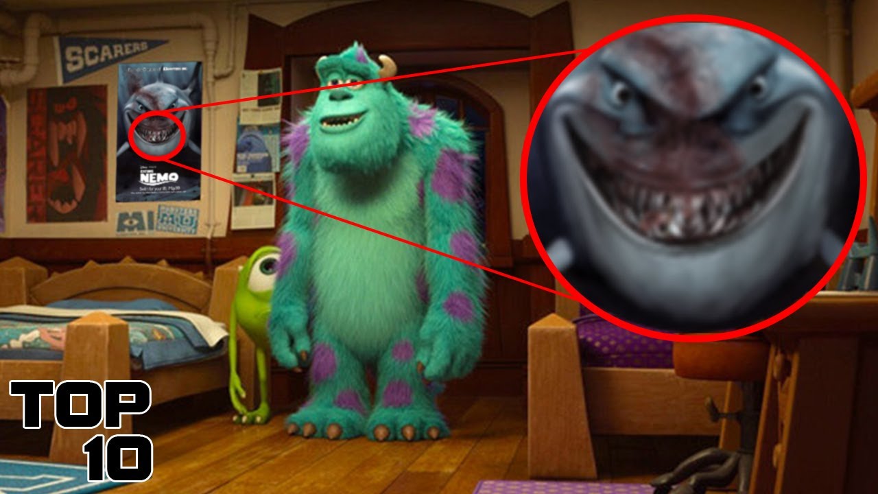 Top 10 TERRIFYING Hidden Disney Easter Eggs