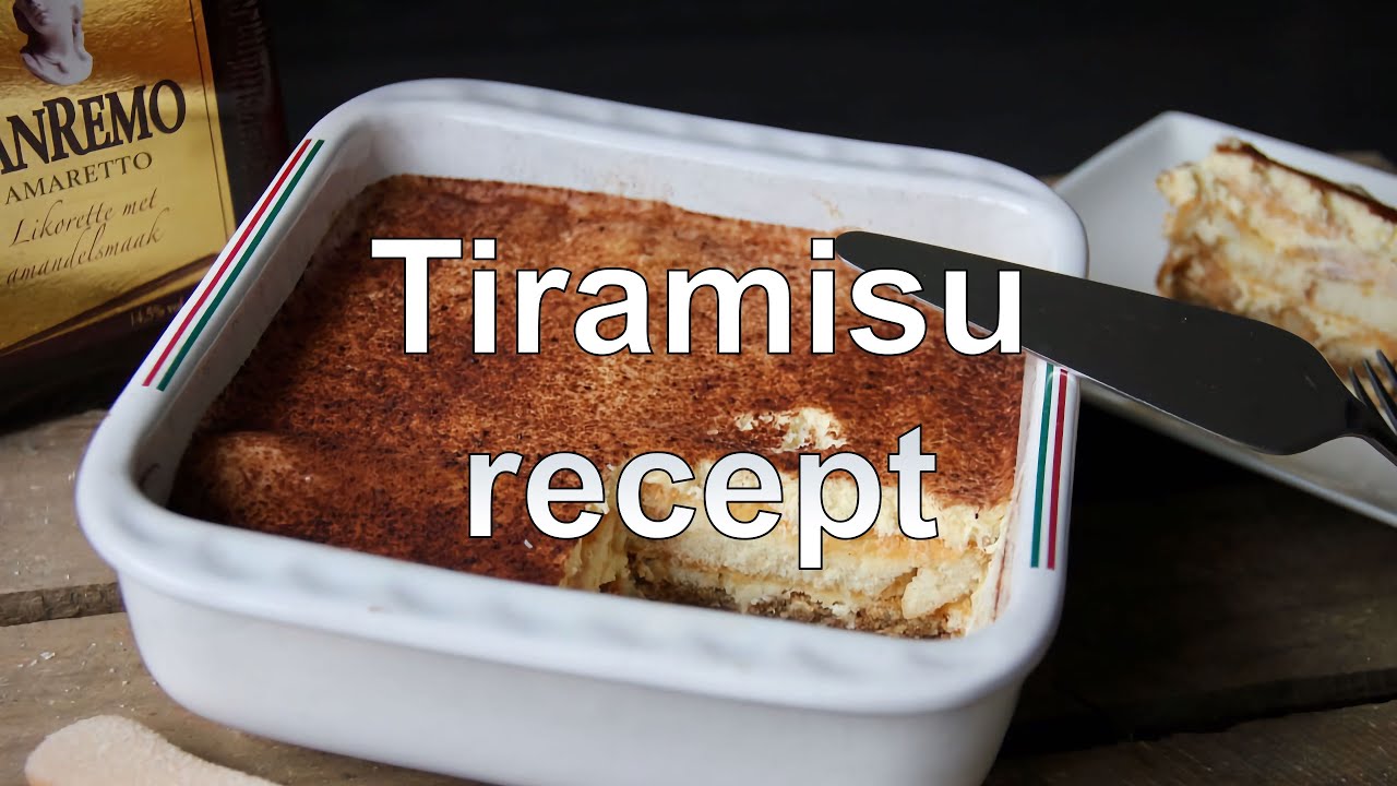 Tiramisu recept