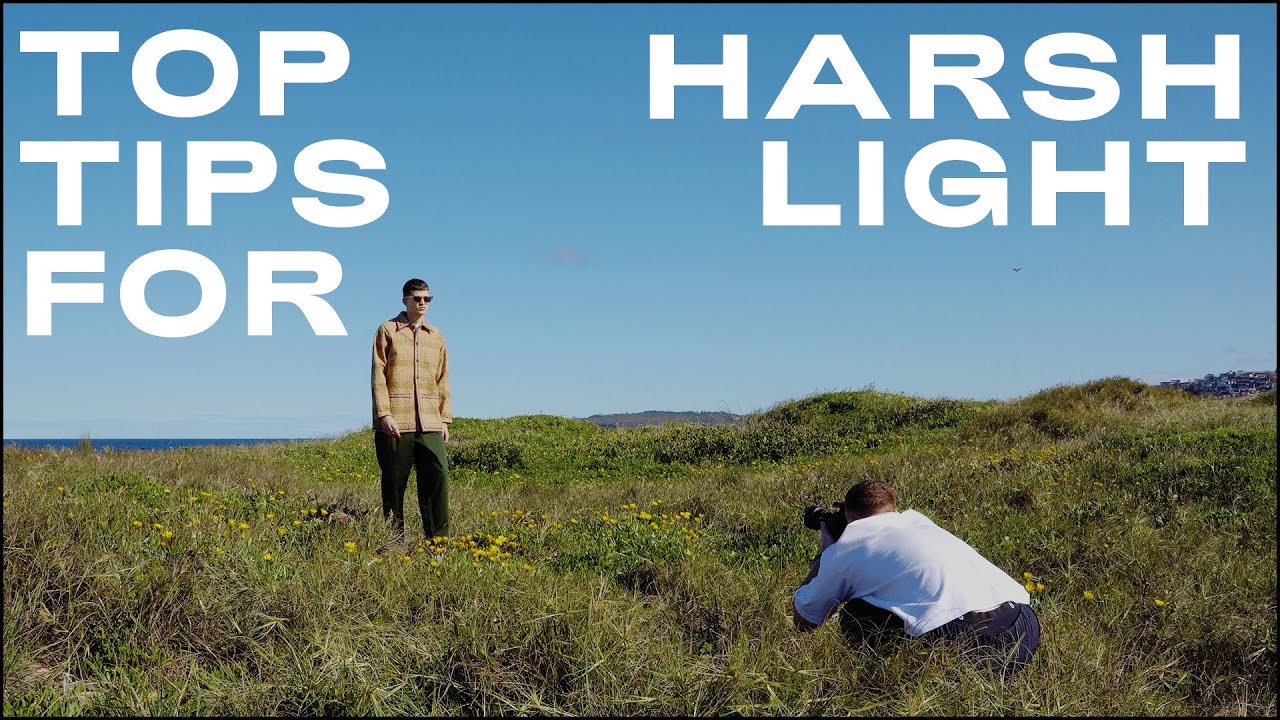 How I Shot a Fashion Editorial in Harsh Light | BTS
