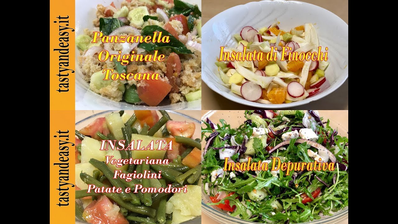 4 GUSTOSE INSALATE PERFETTE PER L’ESTATE