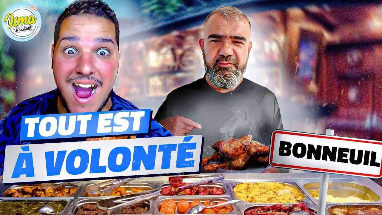 ON MANGE À VOLONTÉ DANS CE BUFFET à BONNEUIL 94
