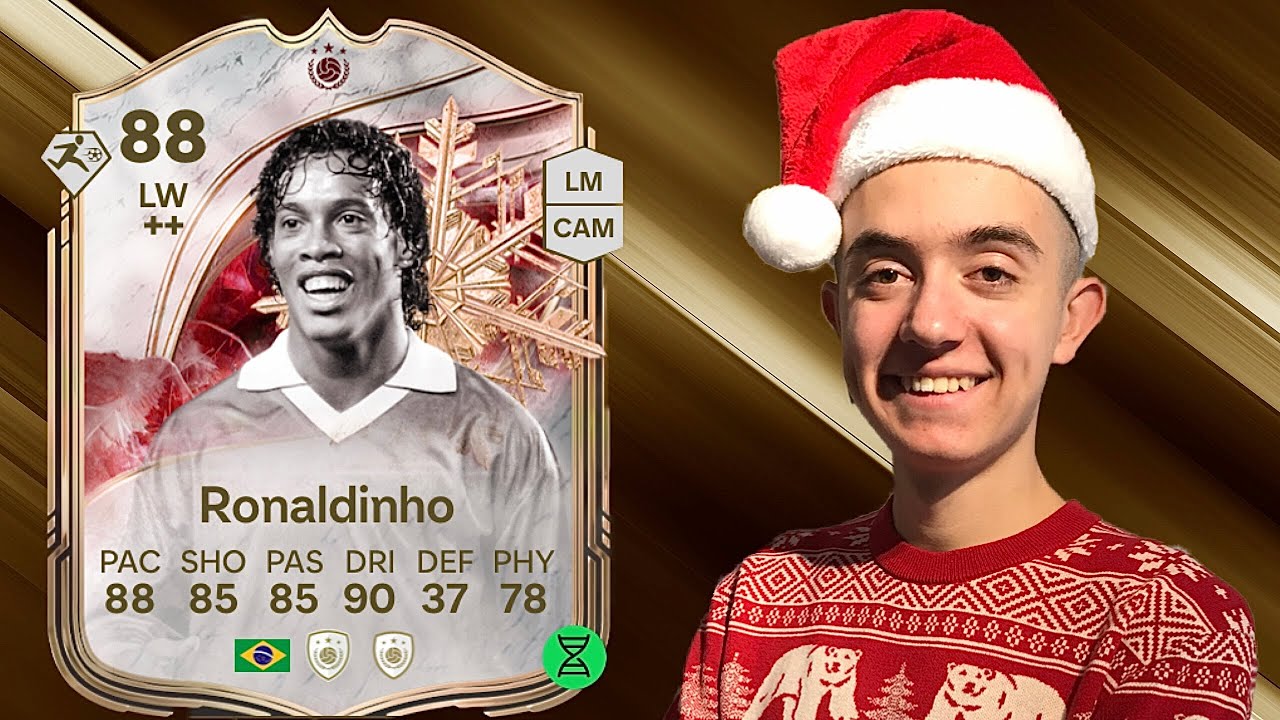 FC 26: RONALDINHO 88 ICON PLAYER REVIEW I FC 26 ULTIMATE TEAM