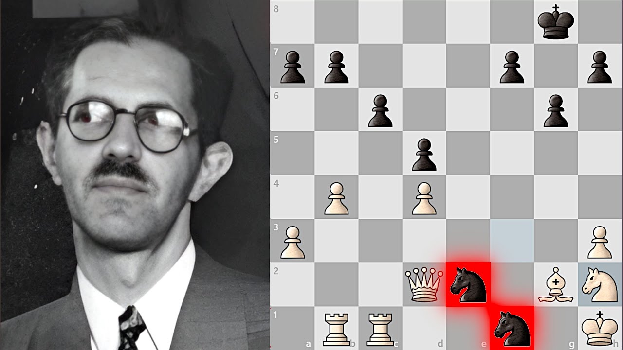 Два КОНЯ Сильнее ВСЕХ Фигур Соперника! Бессмертная партия Коней 1948 года. Шахматы
