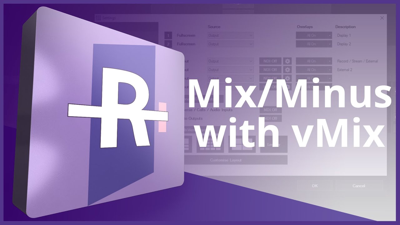 Как использовать Rivet: микширование/минусование с помощью vMix