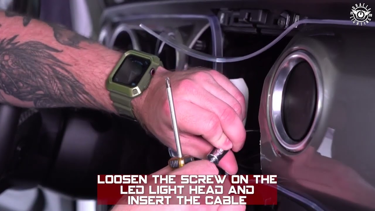 Jeep Fiber Optic Interior LED Custom Lighting Dash Kit  Gladiator and Wrangler JL by ORACLE Lighting