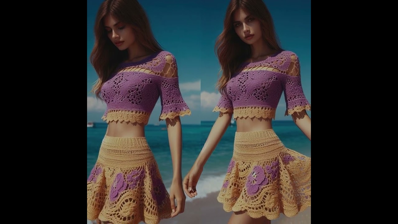 Модное вязание, идеи для летнего вязания (Fashionable knitting, ideas for summer knitting) #вязание