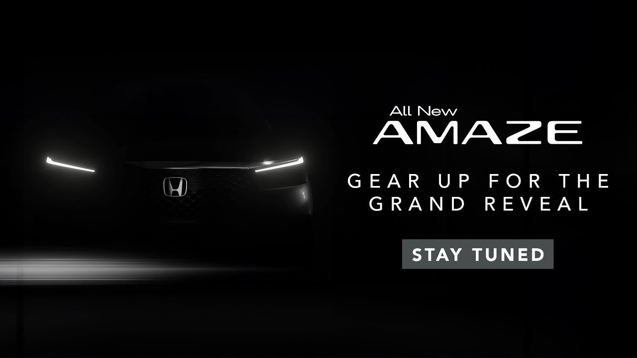 New Honda Amaze Live Launch Event 🔴 National Launch Amaze 2025