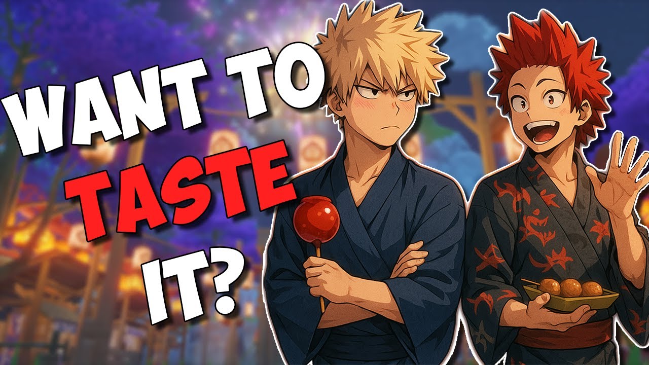 Can You Take Us Both? | Bakugo & Kirishima x Listener Summer Festival Date
