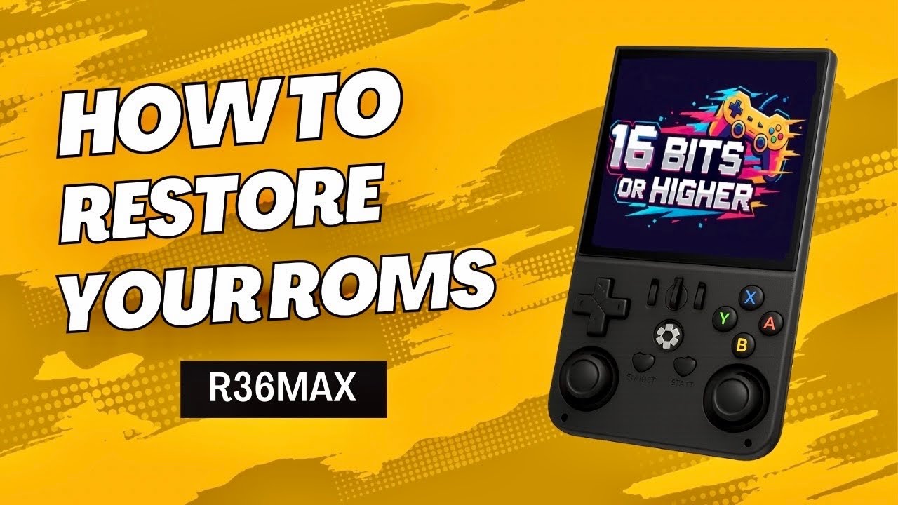 How to put games back into your R36Max