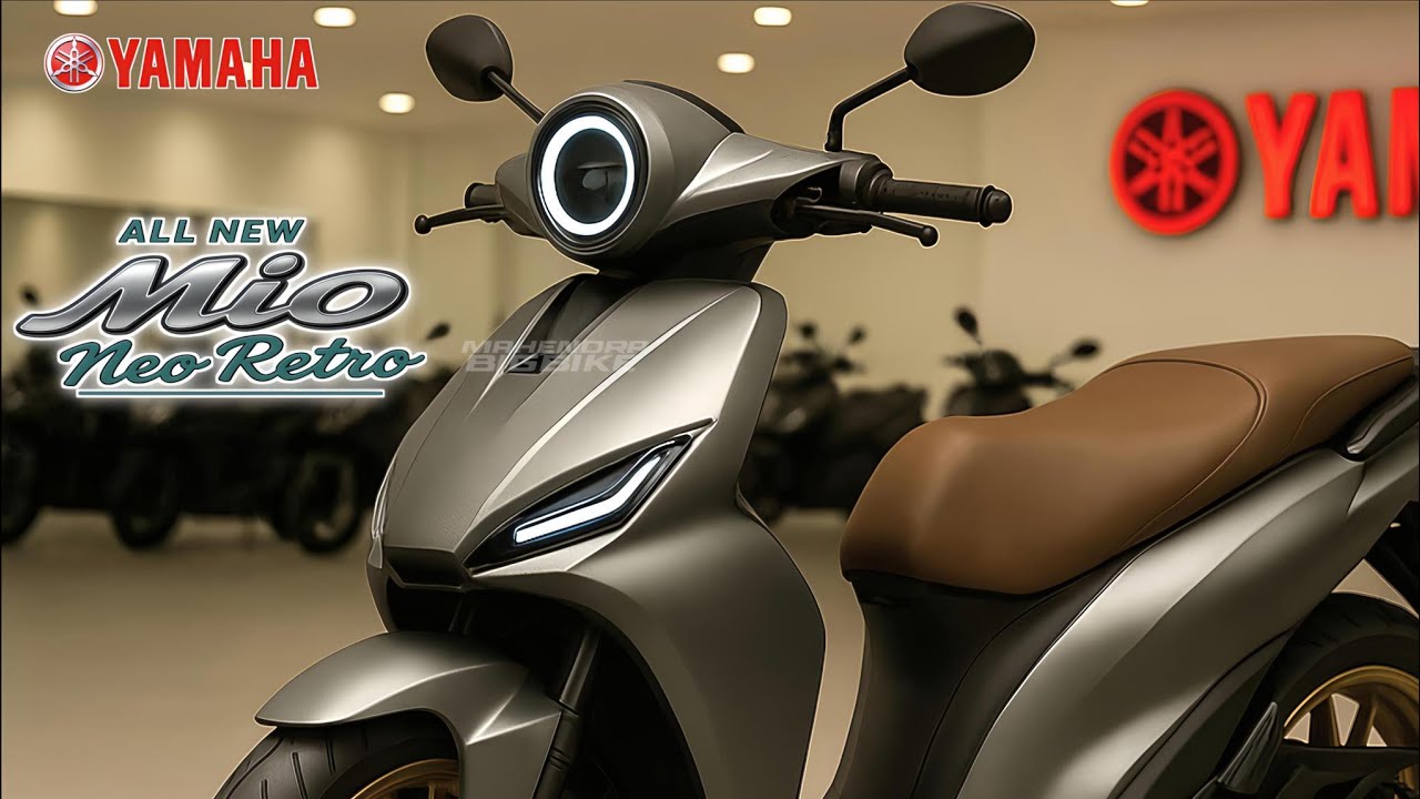 PENANTANG HONDA❗NEW YAMAHA MIO NEO RETRO 2025 RESMI MENGASPAL!? SKUTIK TERBARU 2025