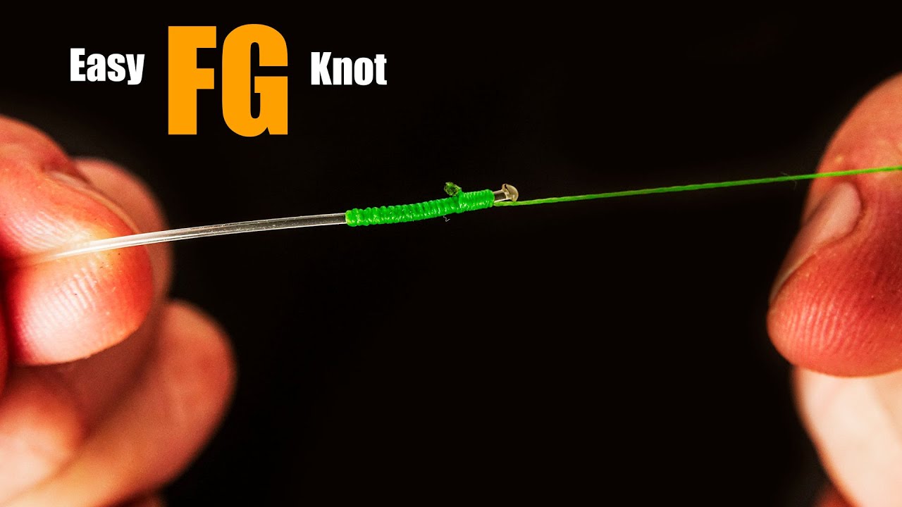 FG KNOT (EL MEJOR  Nudo FG manual, fácil y remate ideal...