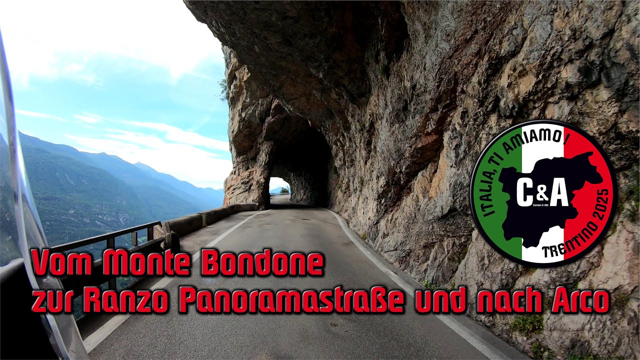 Vom Monte Bondone zur Ranzo-Panoramstraße