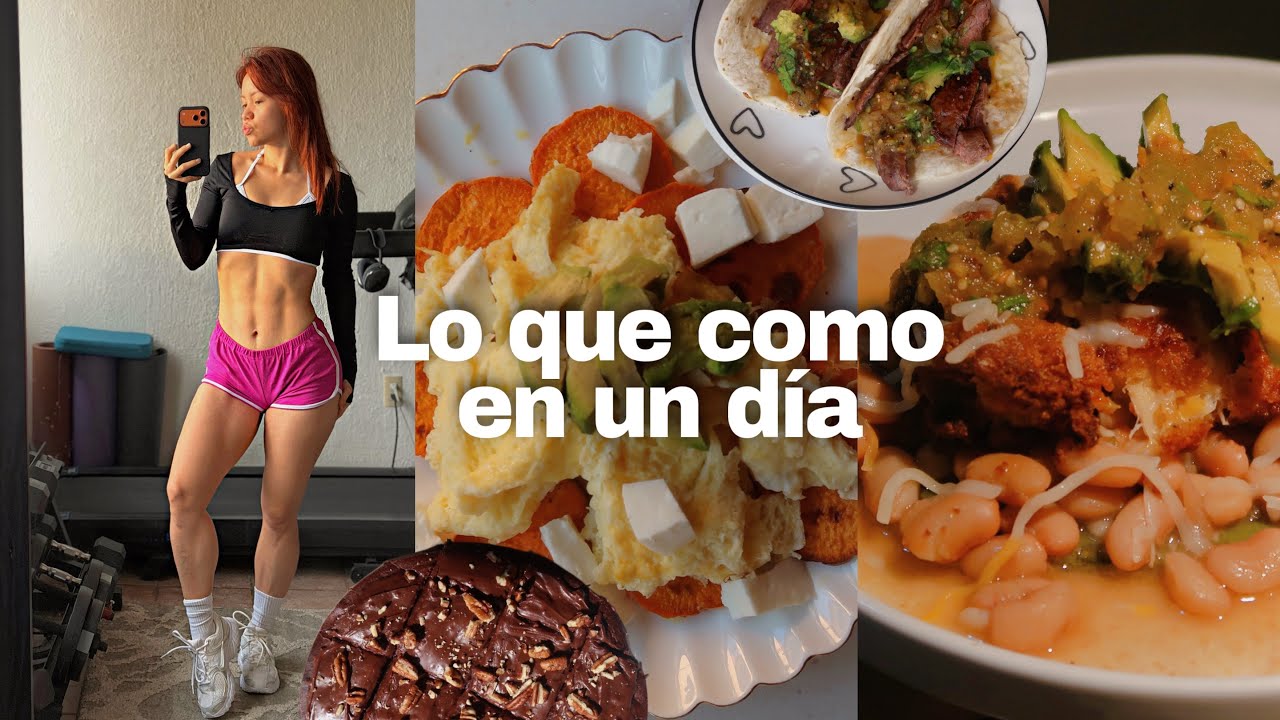 Lo que como en un día  *SALUDABLE*🔋